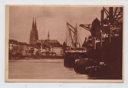 5000 KÖLN, Hafenansicht, Eugen Coubillier