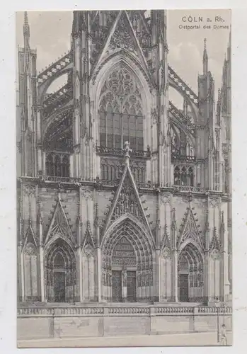 5000 KÖLN, KÖLNER DOM, Ostportal, Trenkler, 1908