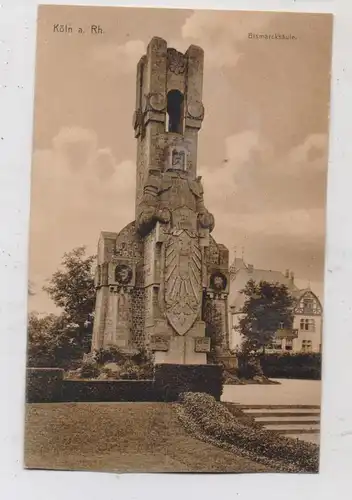 5000 KÖLN - MARIENBURG, Bismarcktsäule und Villa Stollwerk