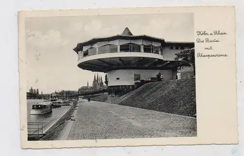 5000 KÖLN, BASTEI,  Rheinufer, Personenschiffe, 1938