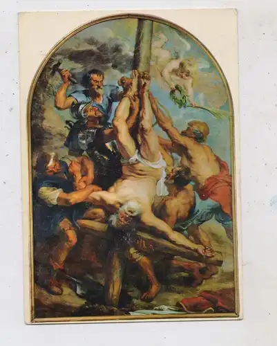 5000  KÖLN, Kirche St. Peter, Peter Paul Rubens, Kreuzigung Petri