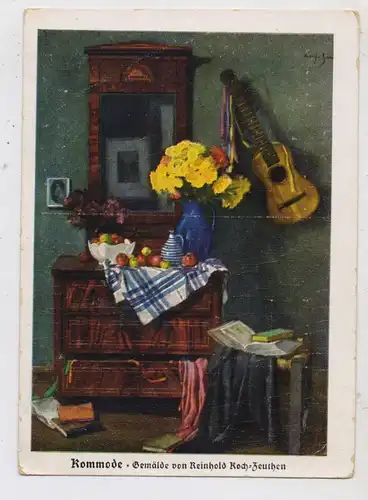 5000  KÖLN, EREIGNIS, PRESSA 1928, Künstlergabe des Daheim, "Kommode", Reinhold Roch-Zeuthen