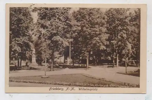 NEUMARK - FRIEDEBERG / STRZELCE - KRAJENSKIE, Wilhelmsplatz, 1926 post. gelaufen