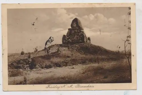 NEUMARK - FRIEDEBERG / STRZELCE - KRAJENSKIE, Bismarckstein, 1926 post. gelaufen