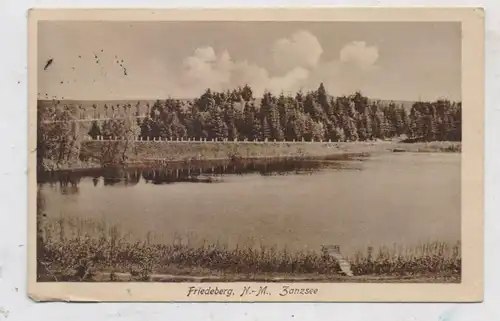 NEUMARK - FRIEDEBERG / STRZELCE - KRAJENSKIE, Zanzsee, Eckknick, 1926 post. gelaufen