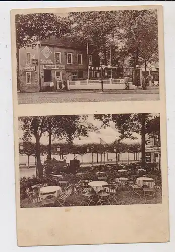 5000 KÖLN - MARIENBURG, Resturant Rheinhof, Oberländer Ufer, ARAL-Tankstelle, 1920