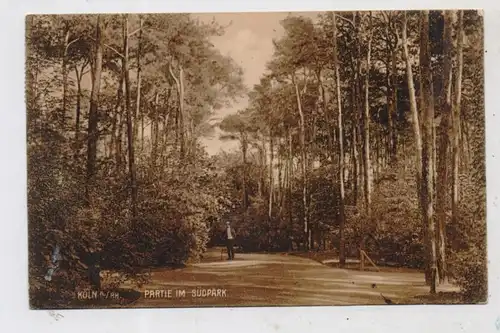 5000 KÖLN - MARIENBURG, Partie im Südpark, 1910