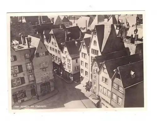 5000  KÖLN, Alt Köln, Fischmarkt, NS-Beflaggung, Hoursch & Bechstedt, Rheingold-Serie