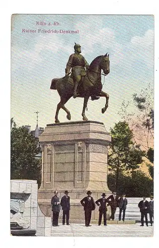 5000 KÖLN, Kaiser Friedrich Denkmal, 1907