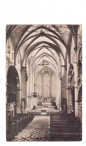 5000  KÖLN, Kirchen, St. Ursula, Innenansicht, 1906