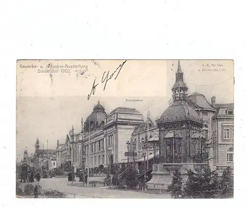 5000 KÖLN, Pavillon A.G. für Gas und Electricität Köln, Vorläufer GEW, Industrie-Ausstellung Düsseldorf 1902
