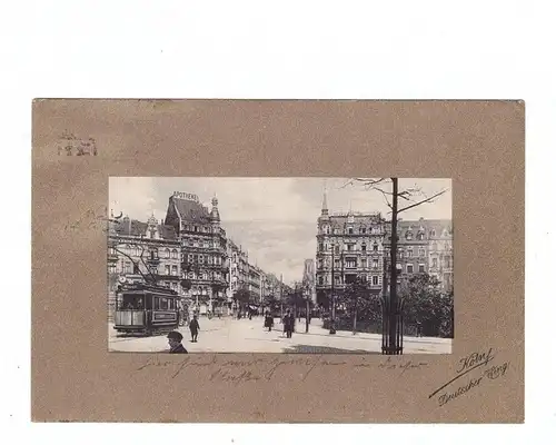 5000  KÖLN, Ringe, Deutscher Ring / Ebertplatz - Neusser Strasse, Strassenbahn, 195, Feldpost, Rekruten-Depot Nippes
