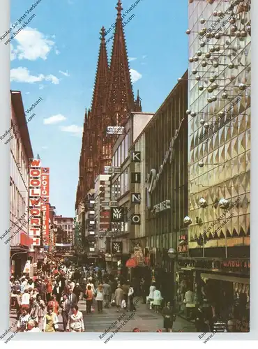 5000  KÖLN, Hohe Strasse, 70er Jahre