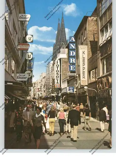 5000  KÖLN, Hohe Strasse, 70er Jahre