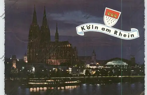 5000  KÖLN, Postgeschichte, 1962, KÖLN-DELBRÜCK, aptierter Stempel