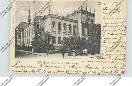 5000  KÖLN, Wallraf-Richartz-Museum, Wetterstation, 1899, Bernhoeft - Design