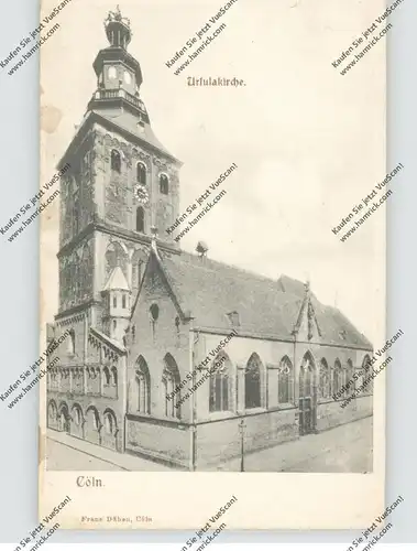 5000  KÖLN, Kirchen, St. Ursula, Schrein, 1908