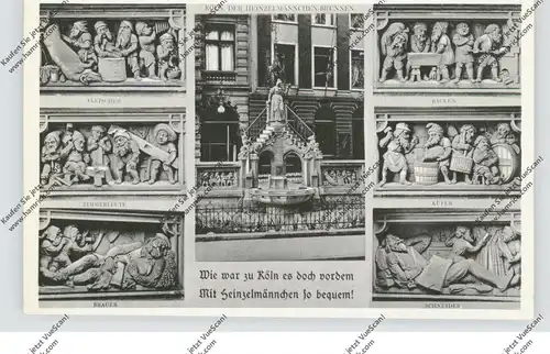 5000 KÖLN, Heinzelmännchenbrunnen