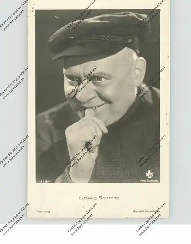 5000  KÖLN - PERSÖNLICHKEITEN, Ludwig Schmitz, Schauspieler 1884 - 1954