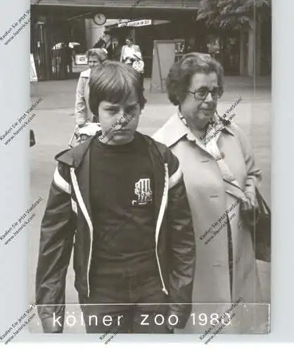 5000 KÖLN, KÖLNER ZOO, Besucherphoto 1980