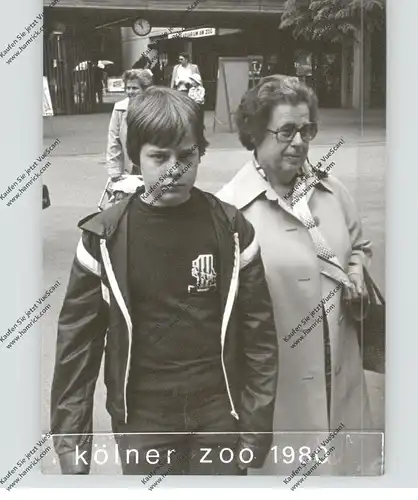 5000 KÖLN, ZOO, Besucherphoto 1980