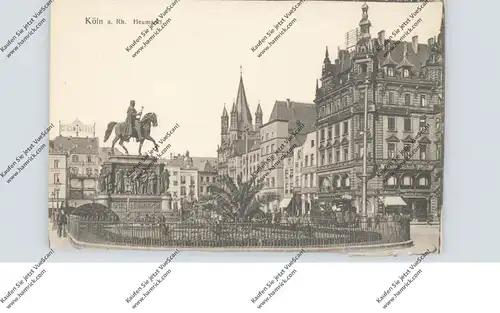 5000  KÖLN, Heumarkt, Denkmal, Strassenbahn / Tram
