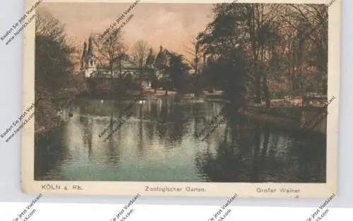 5000 KÖLN, KÖLNER ZOO, Großer Weiher