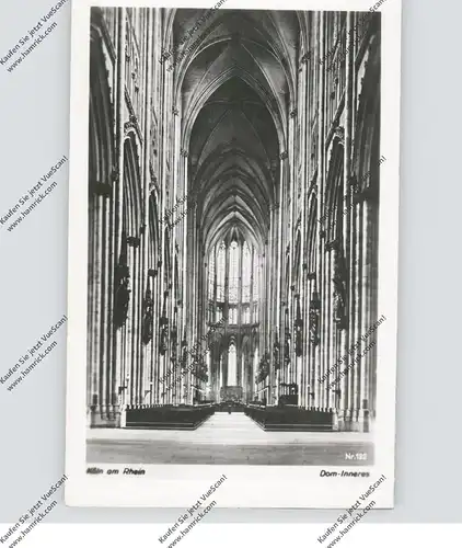 5000 KÖLN, Kölner Dom, Innenansicht, Verlag Kratz # 132