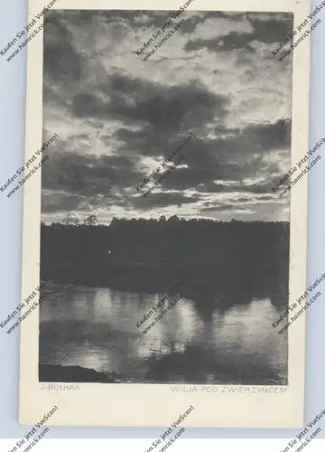 LIETUVA / LITAUEN - VILNIUS / WILNA, Abendstimmung an der Wilja