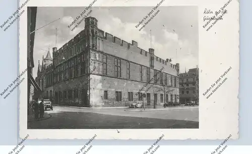5000 KÖLN, Gürzenich, 1942, Oldtimer, Feldpost Res. Lazarett Linz am Rhein