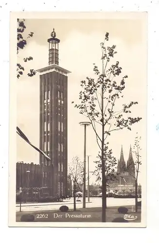 5000 KÖLN, Ereignis, PRESSA 1928, Der Pressaturm