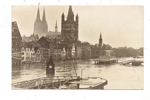5000 KÖLN, Ereignis, Hochwasser 1926, Photo-AK
