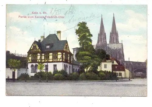 5000  KÖLN, Kaiser-Friedrich-Ufer, 1906