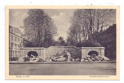 5000 KÖLN, Vater Rhein - Brunnen / Hildebrandbrunnen, Kaiser-Wilhelm-Ring