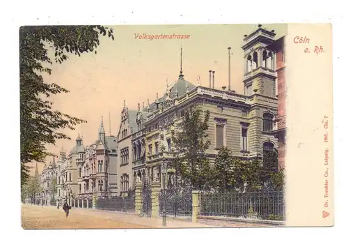 5000 KÖLN, Volksgartenstrasse, 1905, color, Trenkler