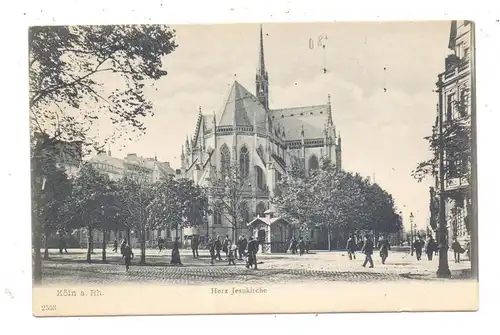 5000 KÖLN, Kirche, Herz Jesu Kirche, 1904