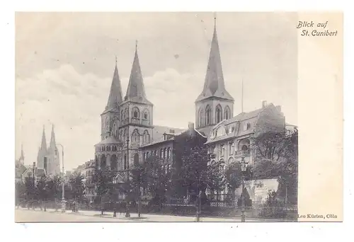 5000 KÖLN, KIRCHEN, Sankt Kunibert / Cunibert, ca. 1900