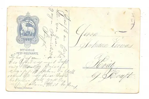 5000 KÖLN, EREIGNIS, XX. Eucharistischer Kongress, 1909, Kirchlische Würdenträger, kl. Oberflächenmängel