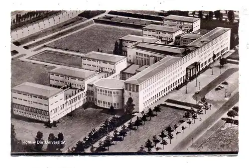 5000 KÖLN - LINDENTHAL, Universität, Luftaufnahme