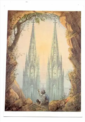 5000 KÖLN, KÖLNER DOM, Gemälde von Vincenz Statz