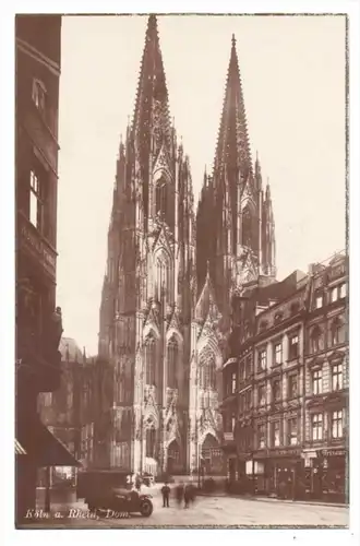 5000 KÖLN, Komödienstrasse, Kölner Dom von Westen