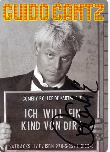 5000 KÖLN - PORZ, GUIDO CANTZ, Autogramm