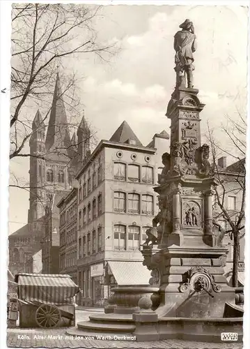 5000 KÖLN, Alter Markt, Jan van Werth Denkmal