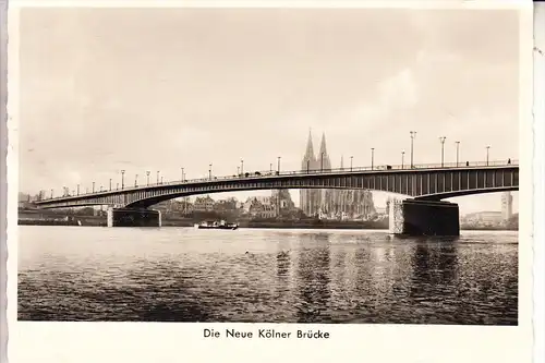 5000 KÖLN, Neue Kölner Brücke, 1951