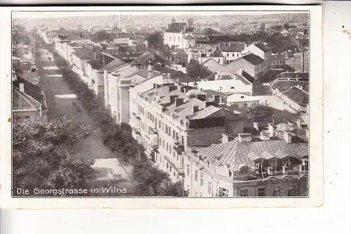 LITAUEN / LIETUVA - WILNA / VILNIUS, Georgstrasse, 1918