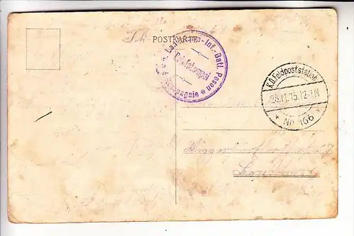 LITAUEN / LIETUVA - WILNA / VILNIUS, Kirche des heiligen Johannes, 1915, deutsche Feldpost