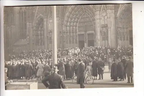 5000 KÖLN, KÖLNER DOM, Prozession, Photo-AK, 20er Jahre