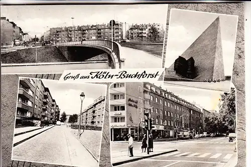 5000 KÖLN - BUCHFORST, Mehrbildkarte