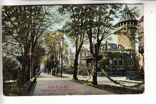 5000 KÖLN, Sachsenring, Ulrepforte, 1908, Trenkler-Leipzig