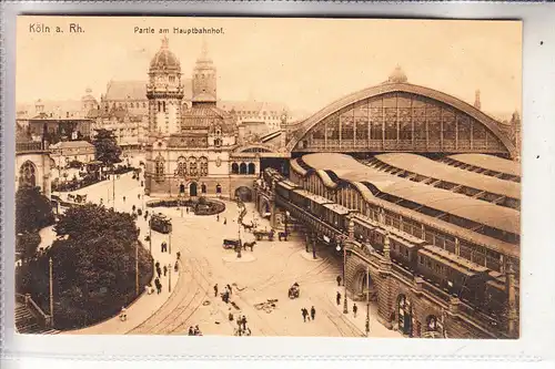 5000 KÖLN, Hauptbahnhof, Seitenansicht